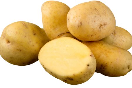 Sliced potato's