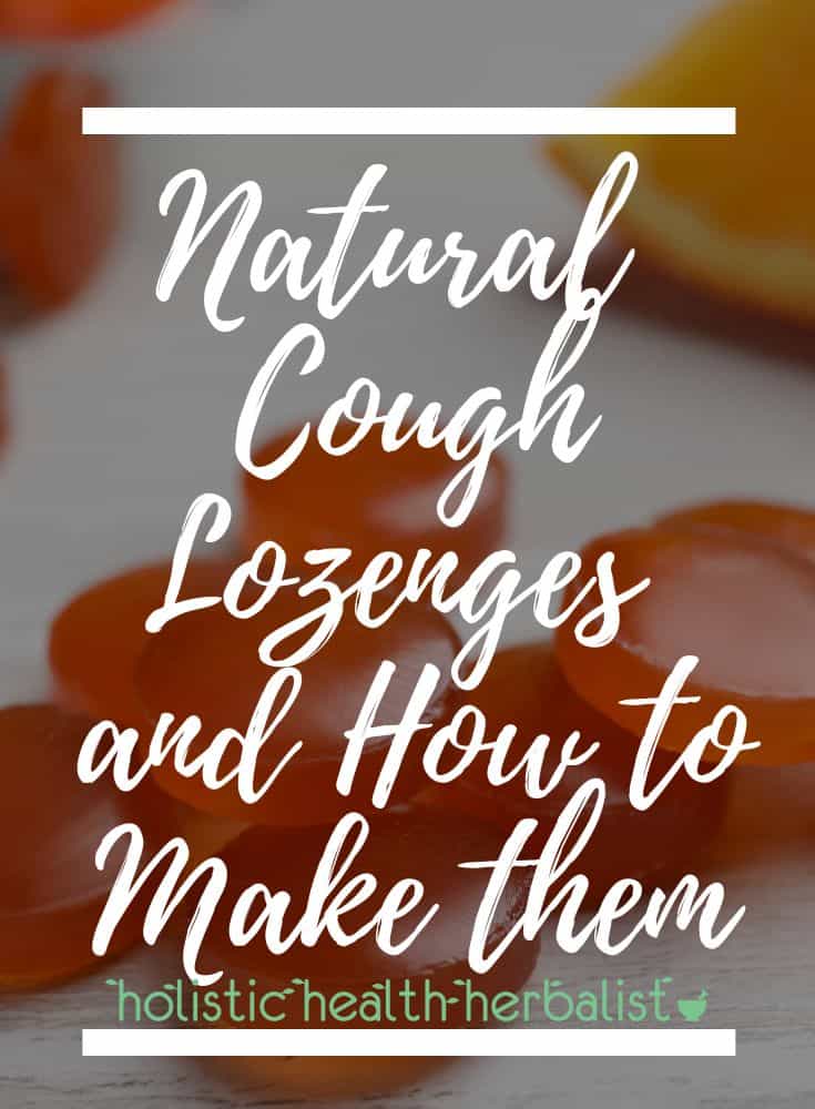 Natural Cough Lozenges and How to Make them - A photo of homemade lozenges