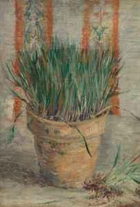 Flowerpot with Garlic Chives by Vincent van Gogh, 1887