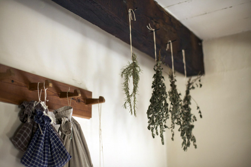 herbs-drying