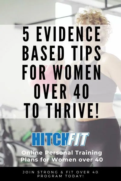 Fitness tips for women over 40 