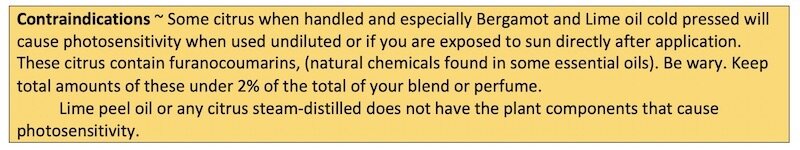 contraindications