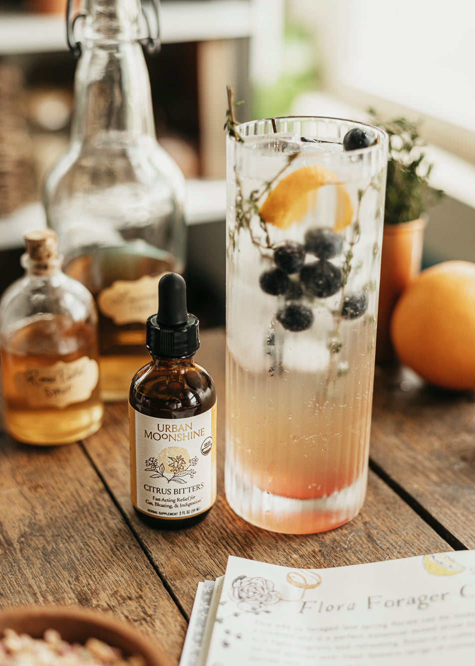 Flora Forager Collins Spring Mocktail Recipe...